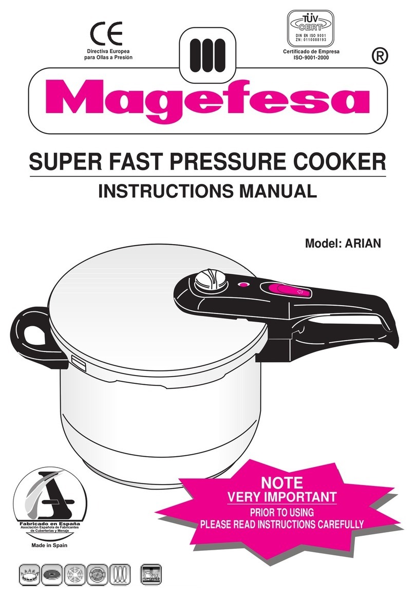 Magefesa ARIAN instruction manual
