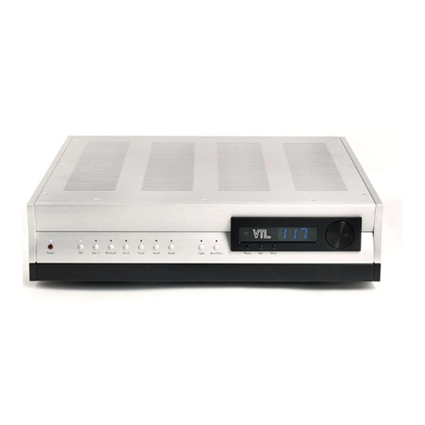 VTL TL6.5 owner's manual