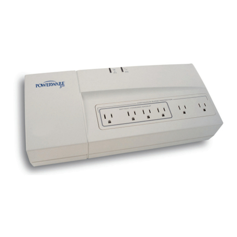 Powerware 3110 User manual
