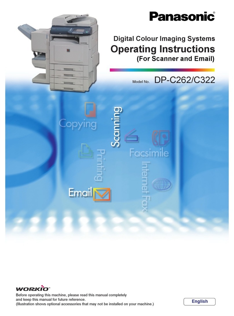 Panasonic Workio DP-C322 User manual