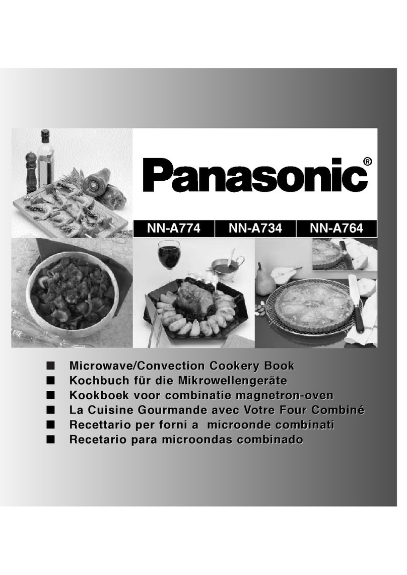 Panasonic NN-A764 Cookery book