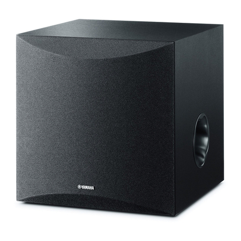 Yamaha NS-SW050 User manual