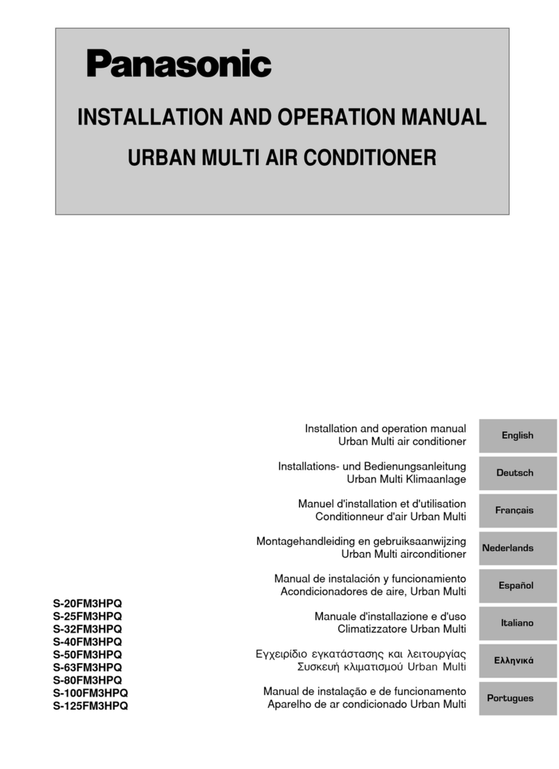 Panasonic S-125FM3HPQ User manual Panasonic S-125FM3HPQ User manual