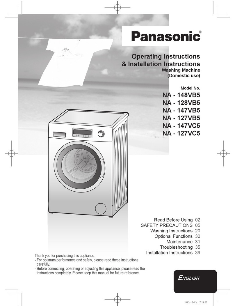 Panasonic NA-127VC5 Operating instructions