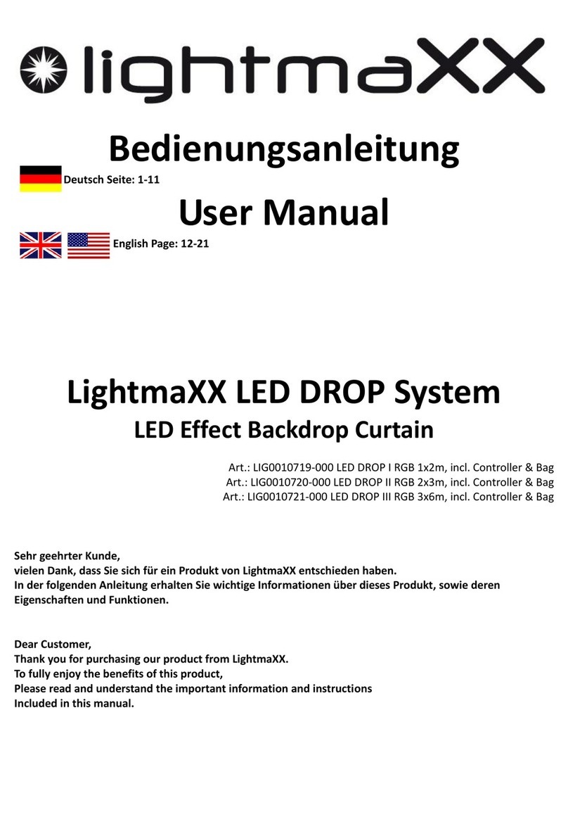 Lightmaxx LIG0010721-000 LED DROP III RGB 3x6m user manual Lightmaxx LIG0010721-000 LED DROP III RGB 3x6m user manual