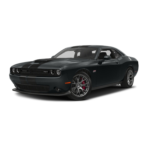 Dodge 2016 Challenger User manual Dodge 2016 Challenger User manual