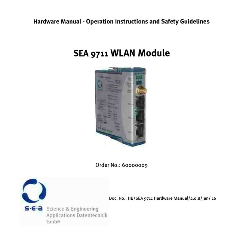 SEA 9711 Hardware manual