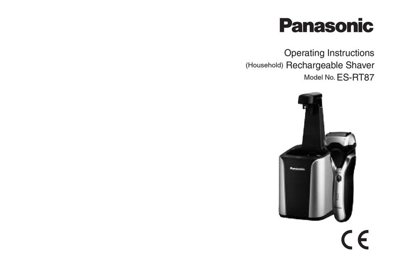 Panasonic ES-RT87 operating instructions