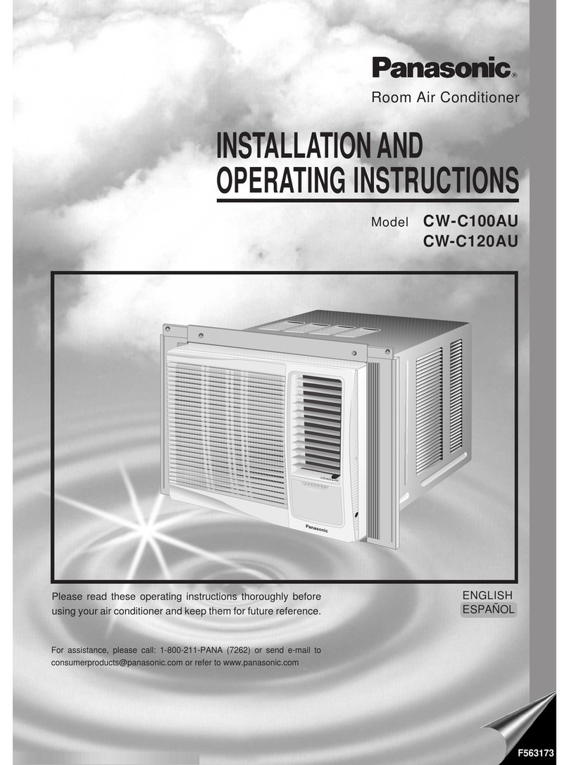 Panasonic CW-C120AU User manual