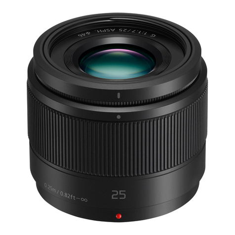 Panasonic H-H025 User manual
