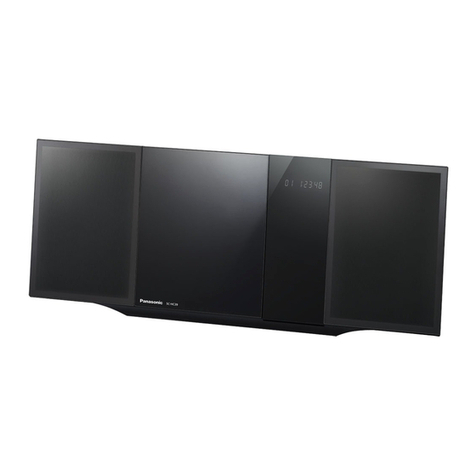 Panasonic SC-HC39 User manual