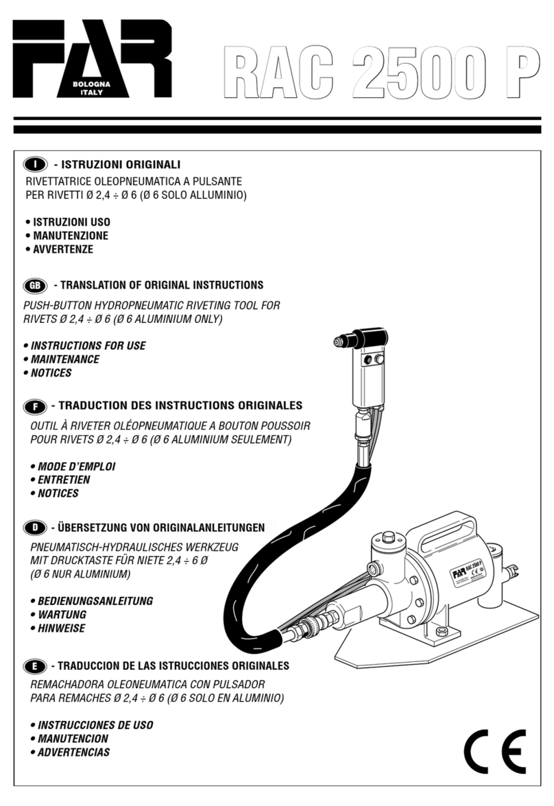 FAR RAC 2500 Translation of the original instructions
