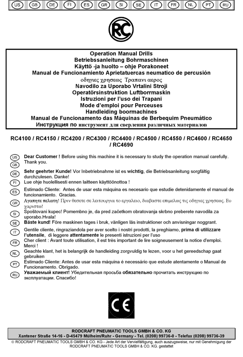 RODCRAFT RC4200 User manual