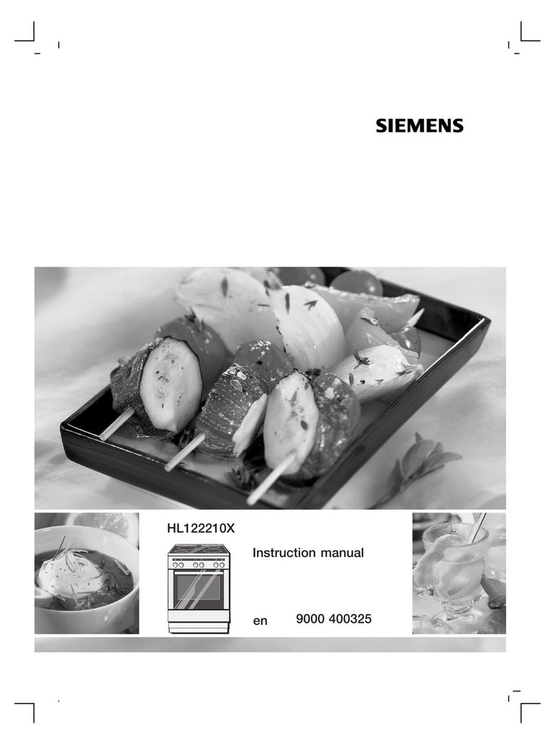 Siemens HL122210X User manual