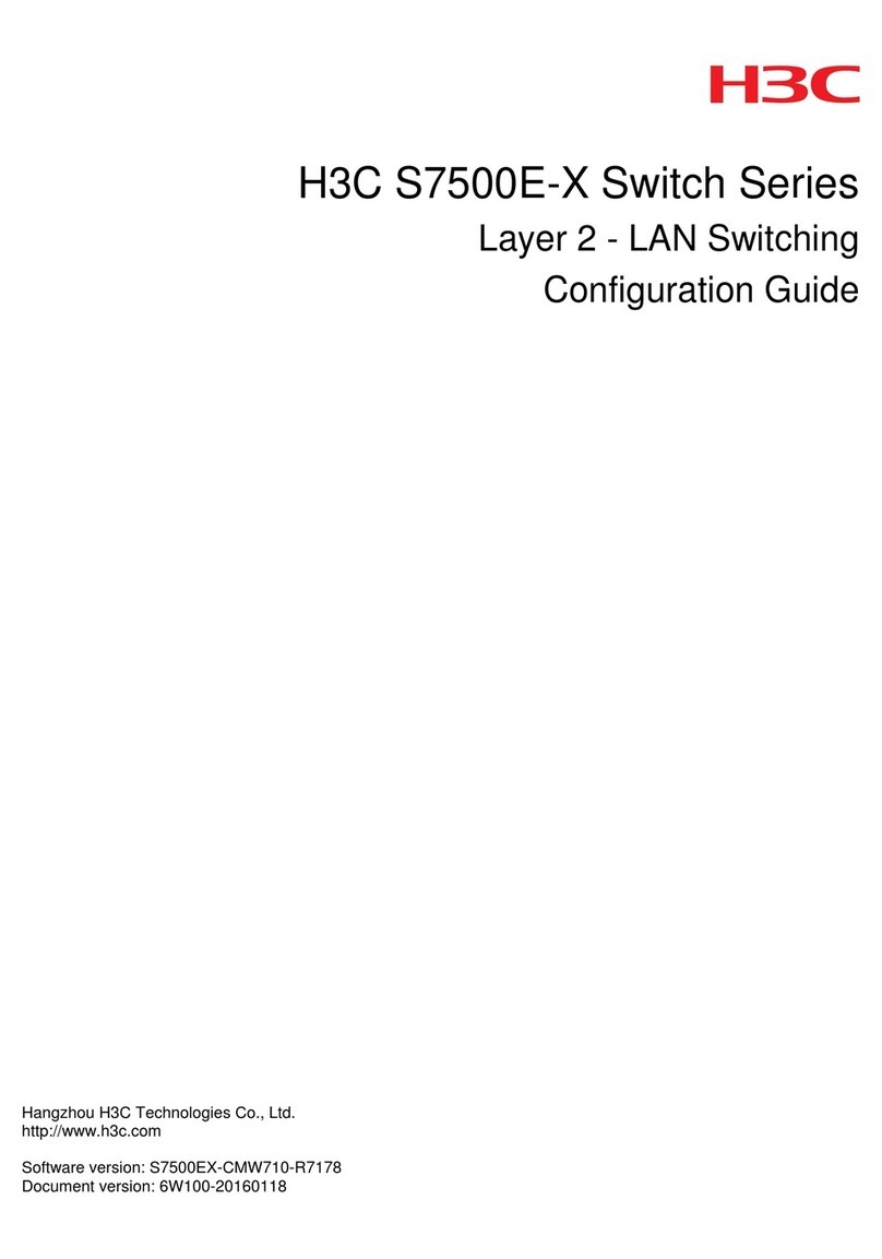 H3C H3C S7500E-X User manual