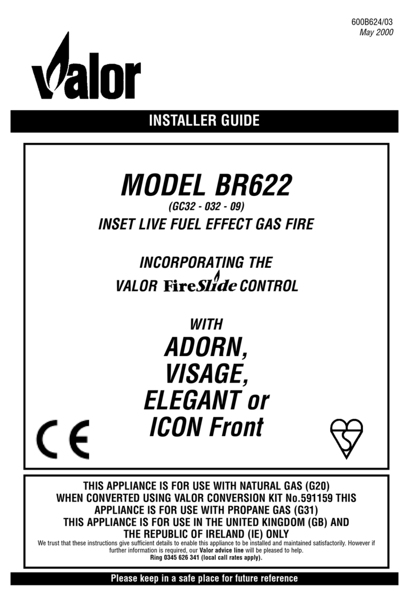 Valor BR622 Assembly instructions