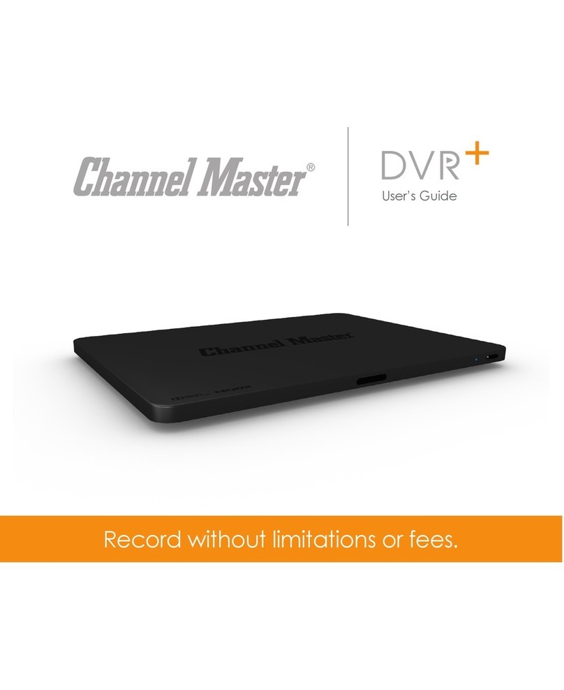 Channel Master DVR+ user guide