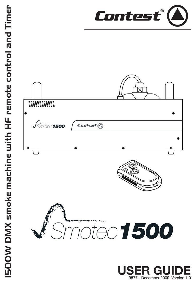 Contest Smotec 1500 User manual