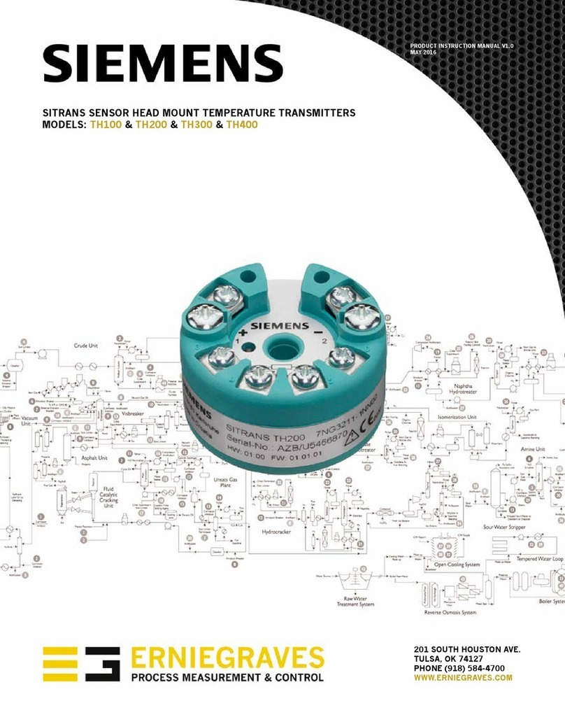 Siemens SITRANS T4200 operating instructions