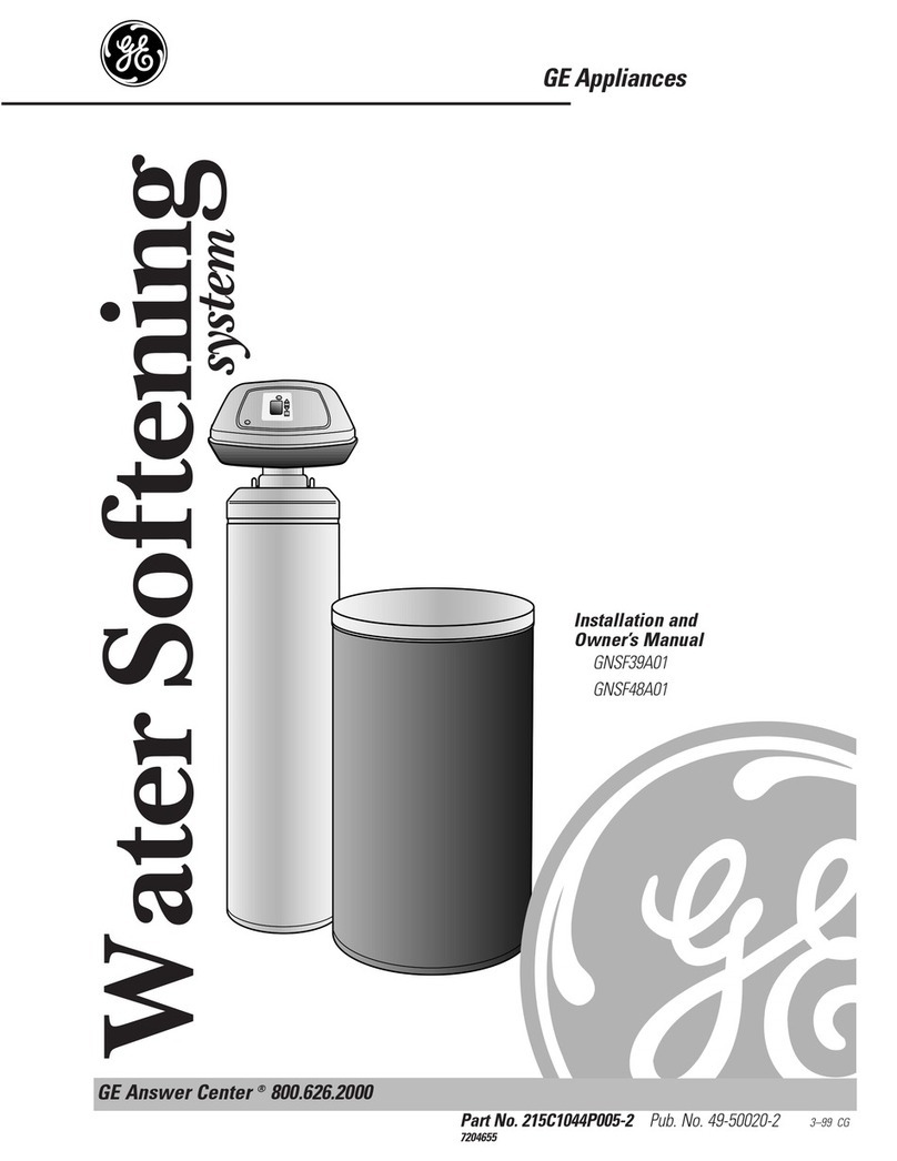 GE GNSF48A01 Installation instructions