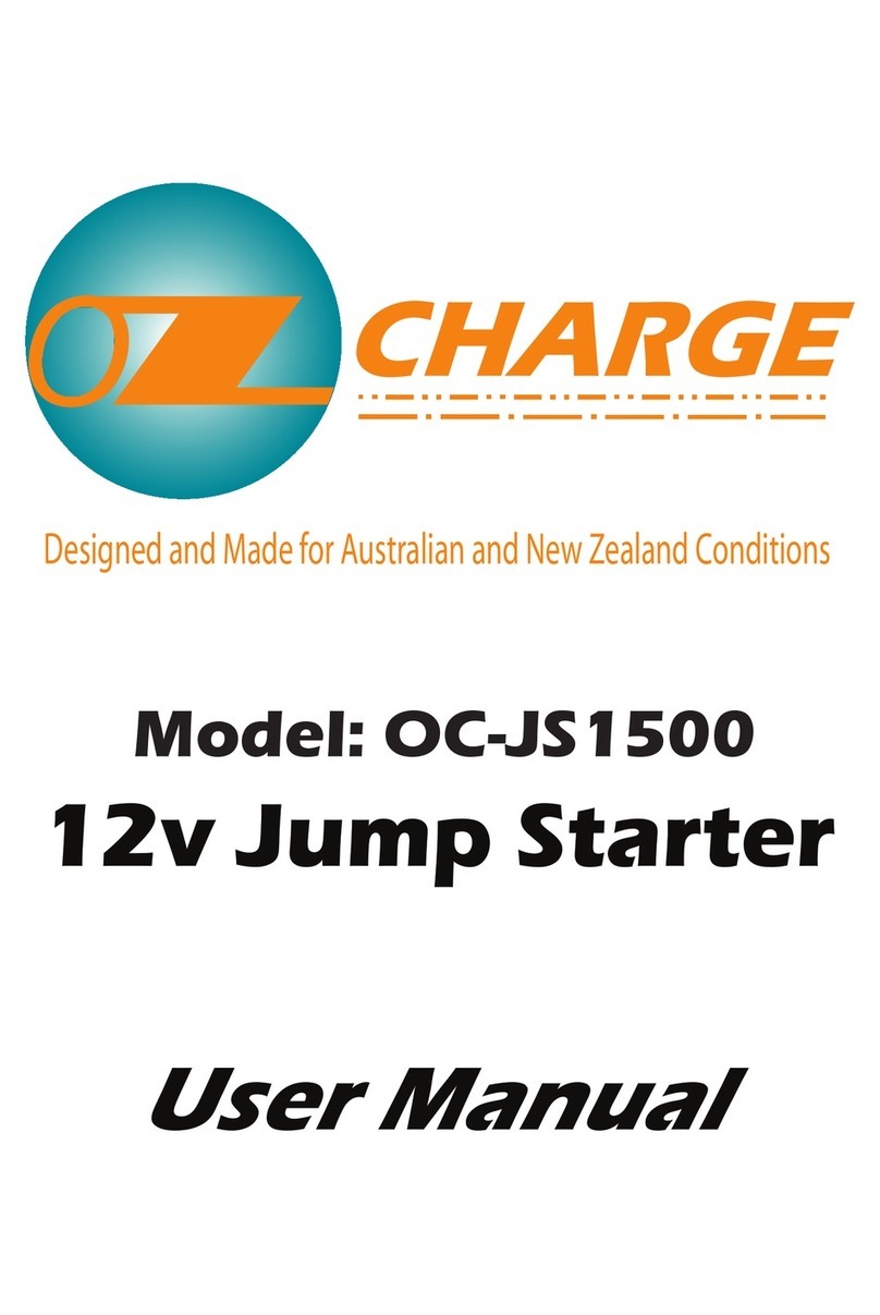 OzCharge OC-JS1500 user manual