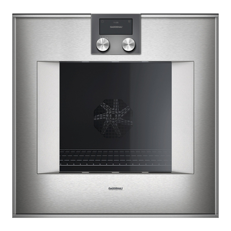 Gaggenau BO 451 User manual