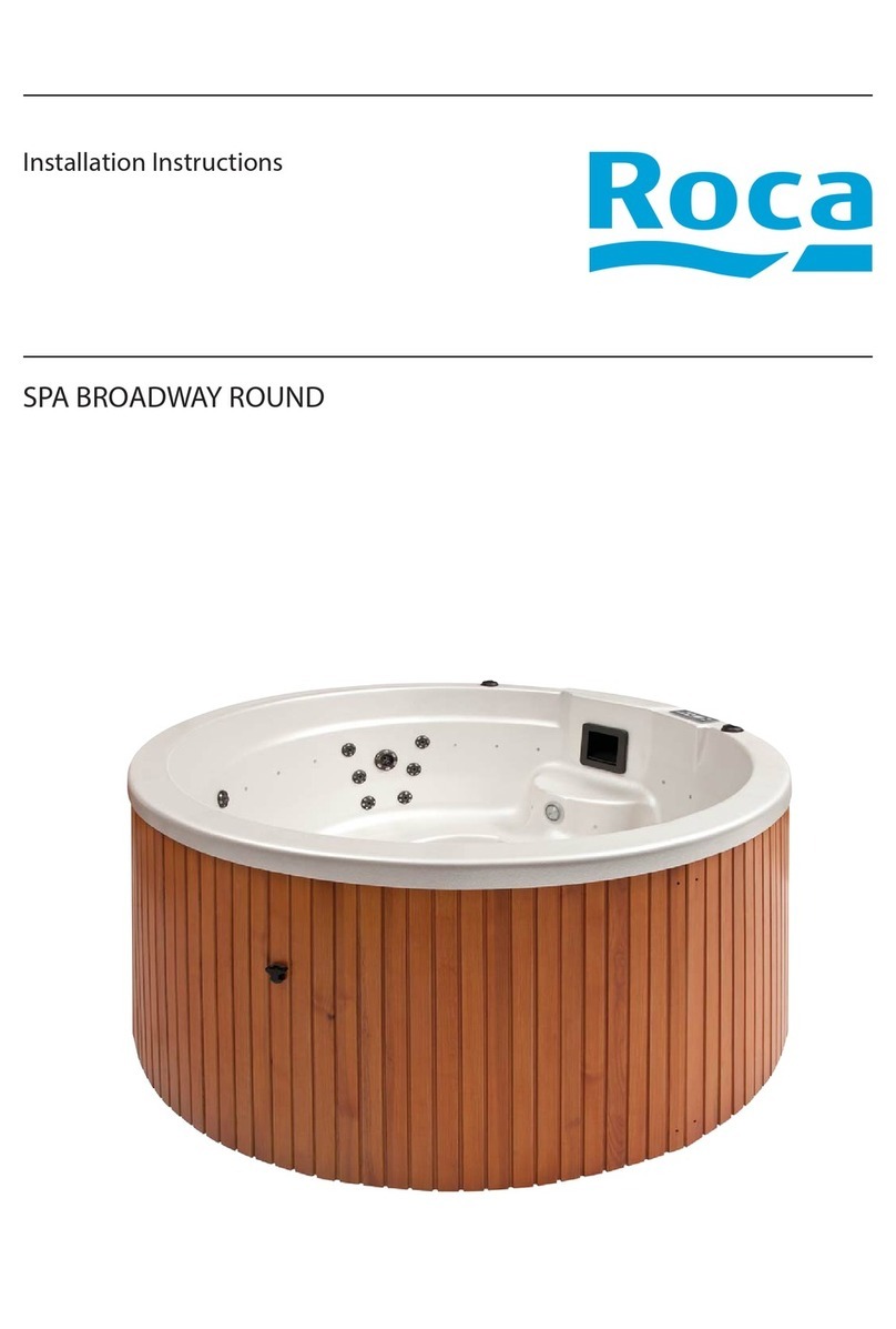Roca SPA BROADWAY ROUND installation instructions