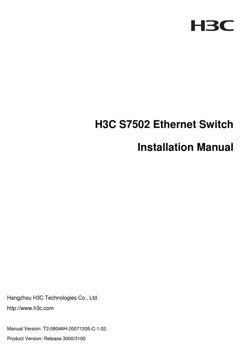 H3C S7502 installation manual