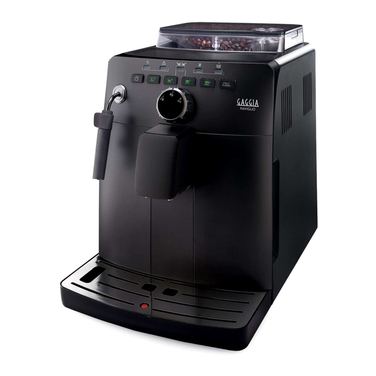 Gaggia NAVIGLIO HD8749 User manual