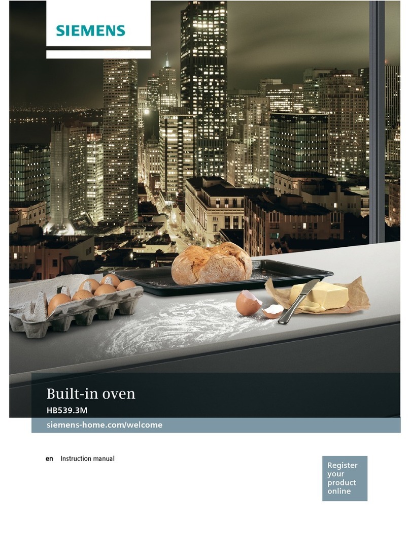 Siemens HB539.3M User manual