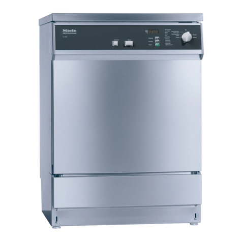 Miele G 7881 Installation and operating instructions