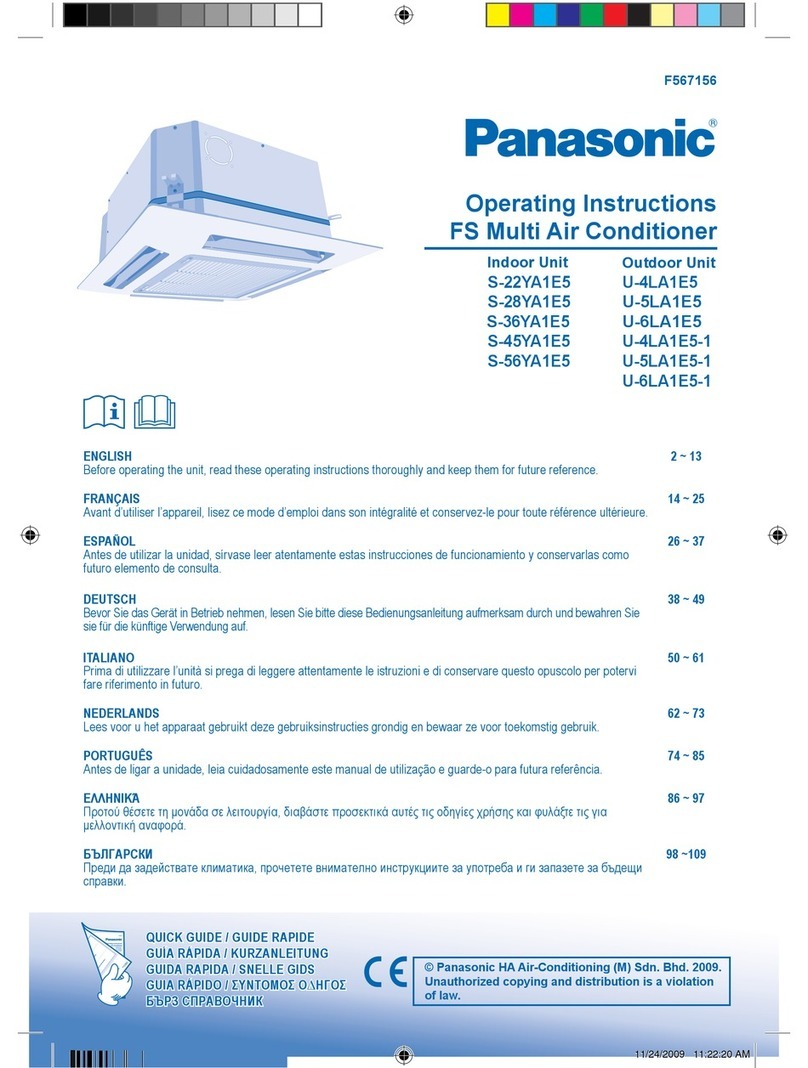 Panasonic U-6LA1E5-1 User manual