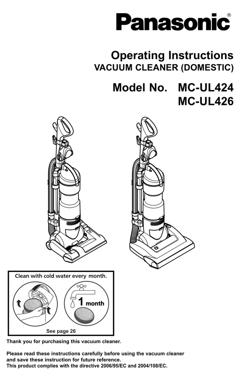 Panasonic MCU-L426 operating instructions