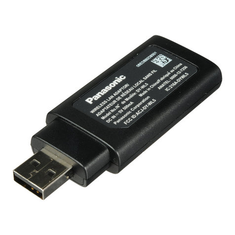 Panasonic DY-WL5 User manual