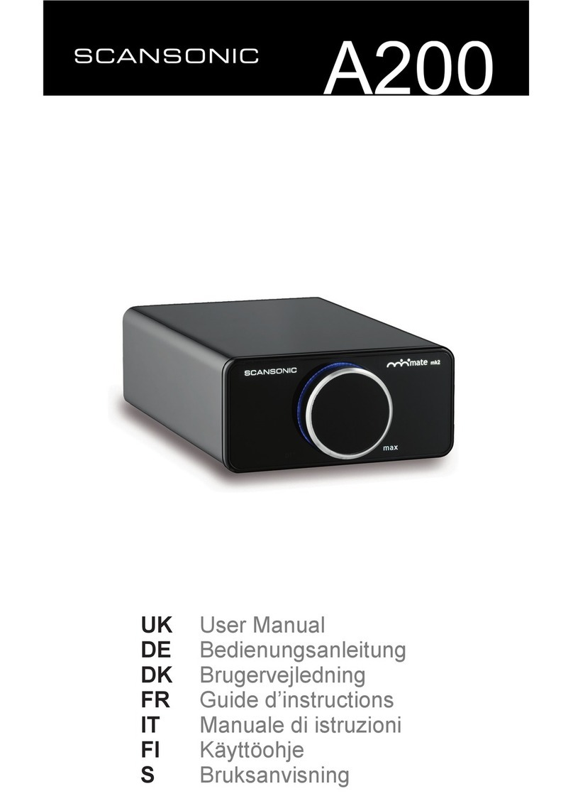 Scansonic A200 user manual
