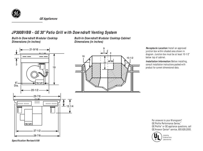 GE jp380bvbb User manual