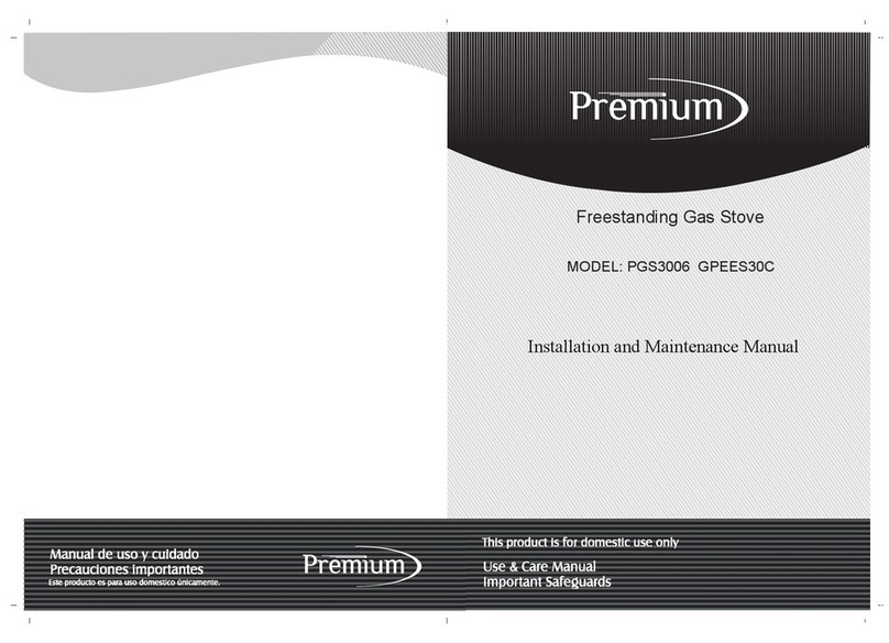 Premium GPEES30C Installation and maintenance manual