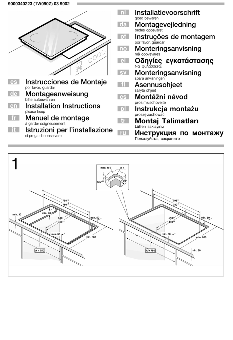 Bosch KGS SERIES operating instructions