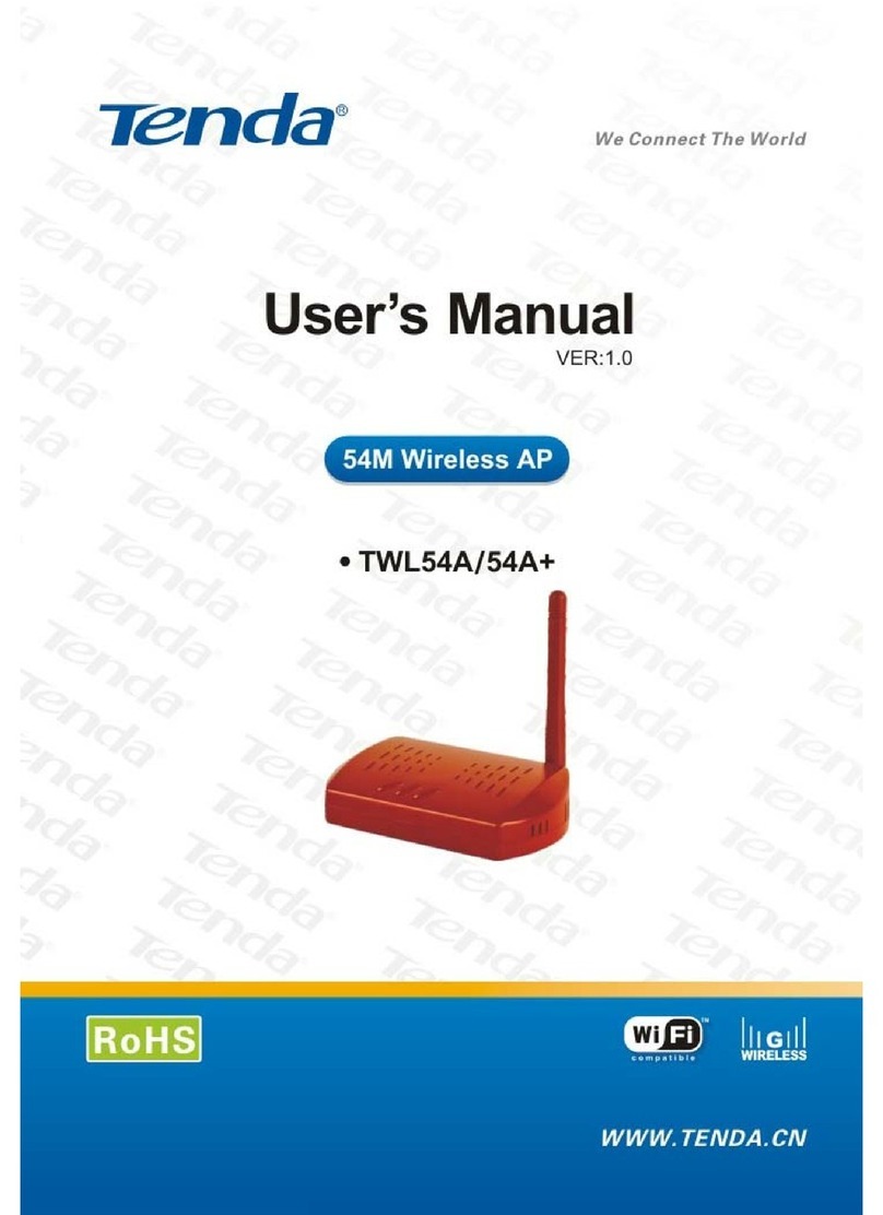 Tenda TWL54A+ User manual