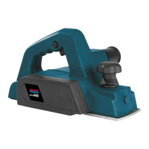 Alpha tools BEH 600 operating instructions