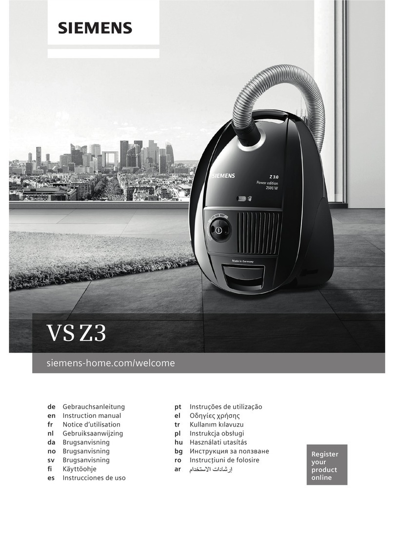 Siemens VSZ3 Series User manual