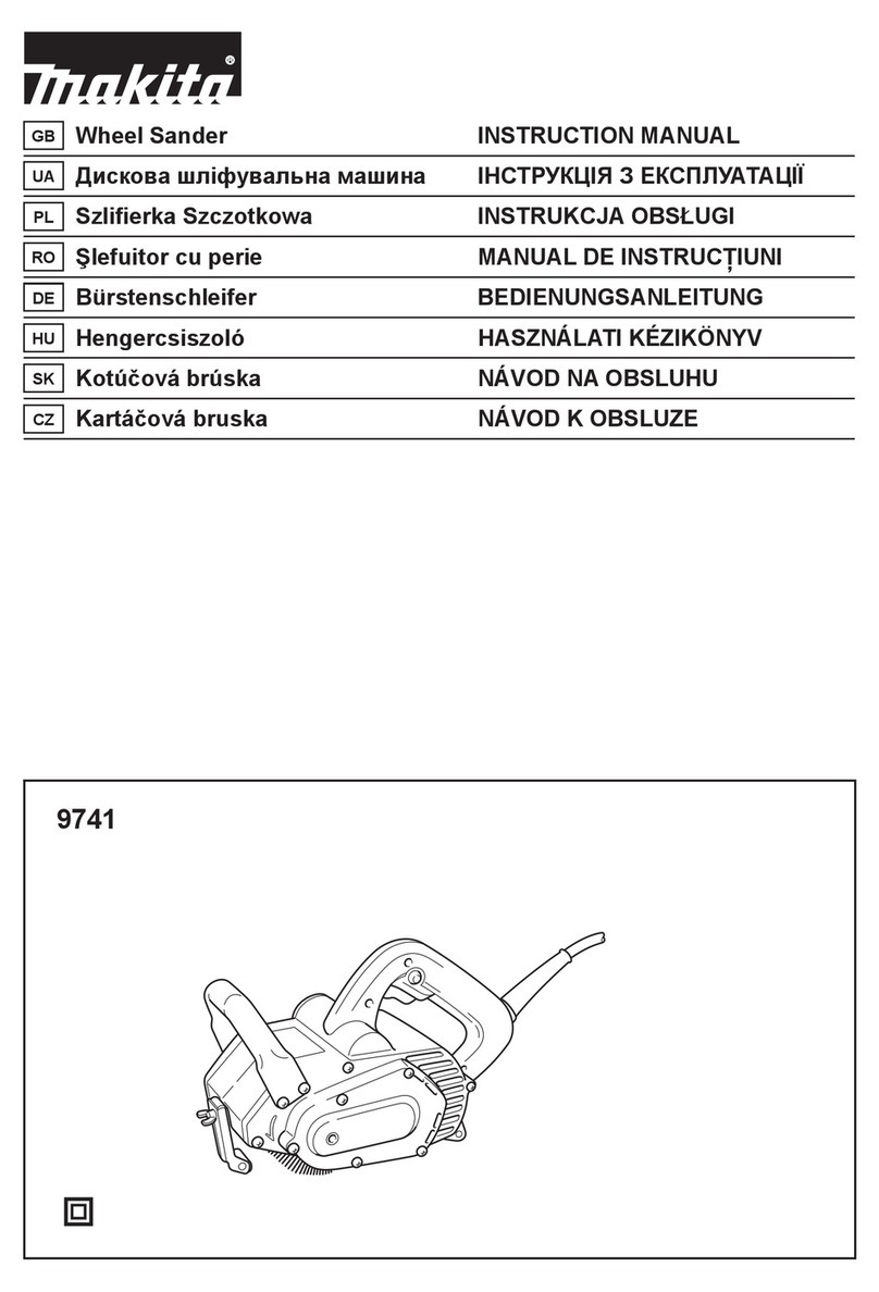 Makita 9741 User manual