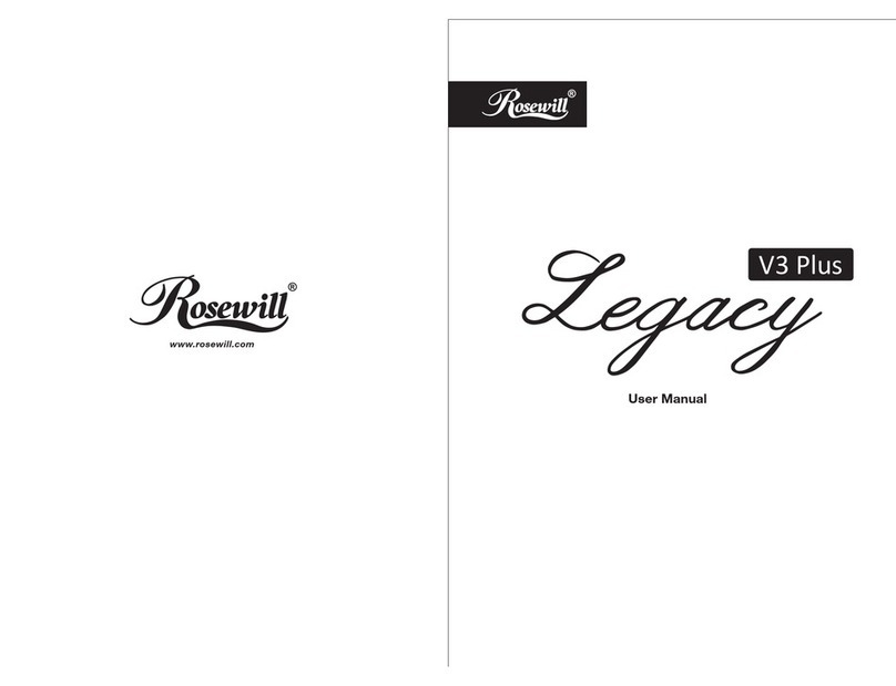 Rosewill Legacy V3 Plus User manual