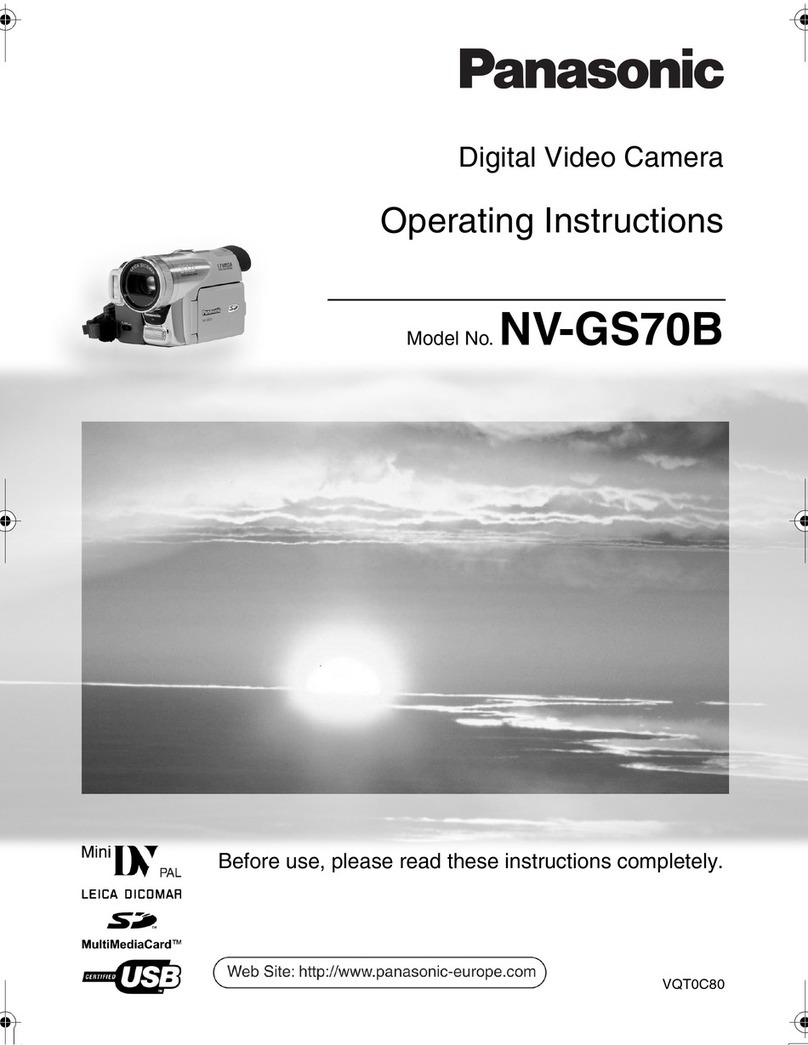 Panasonic NV-GS70B User manual