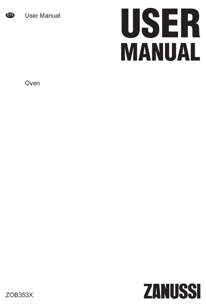 Zanussi ZOB353X user manual