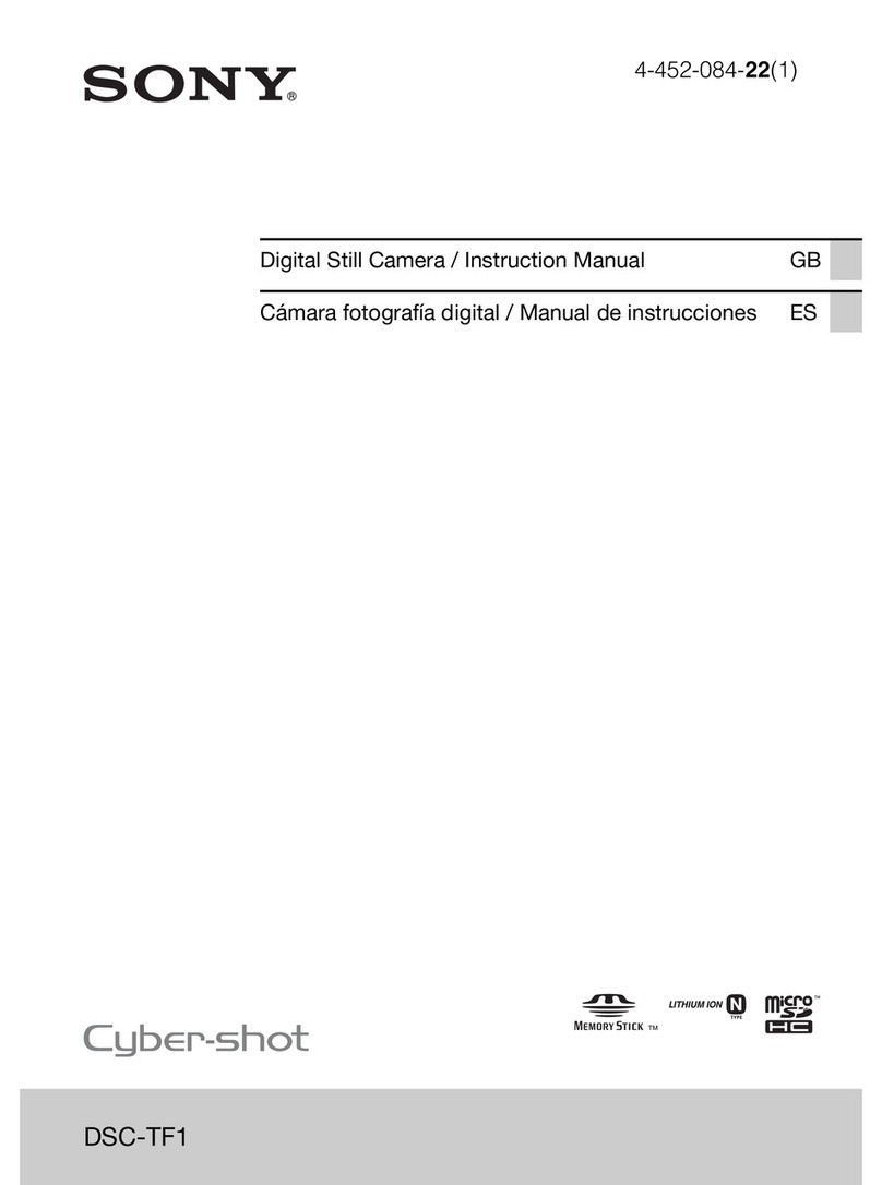 Sony Cyber-shot DSC-TF1 instruction manual