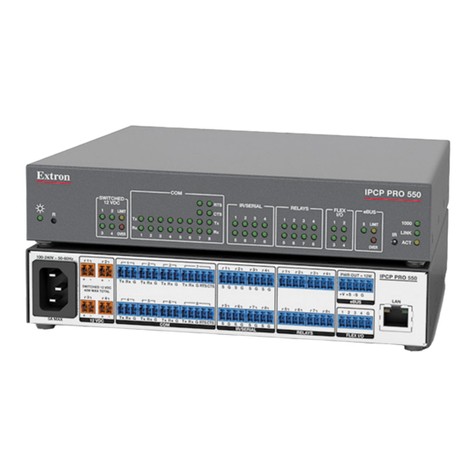Extron electronics IPCP Pro 250 User manual