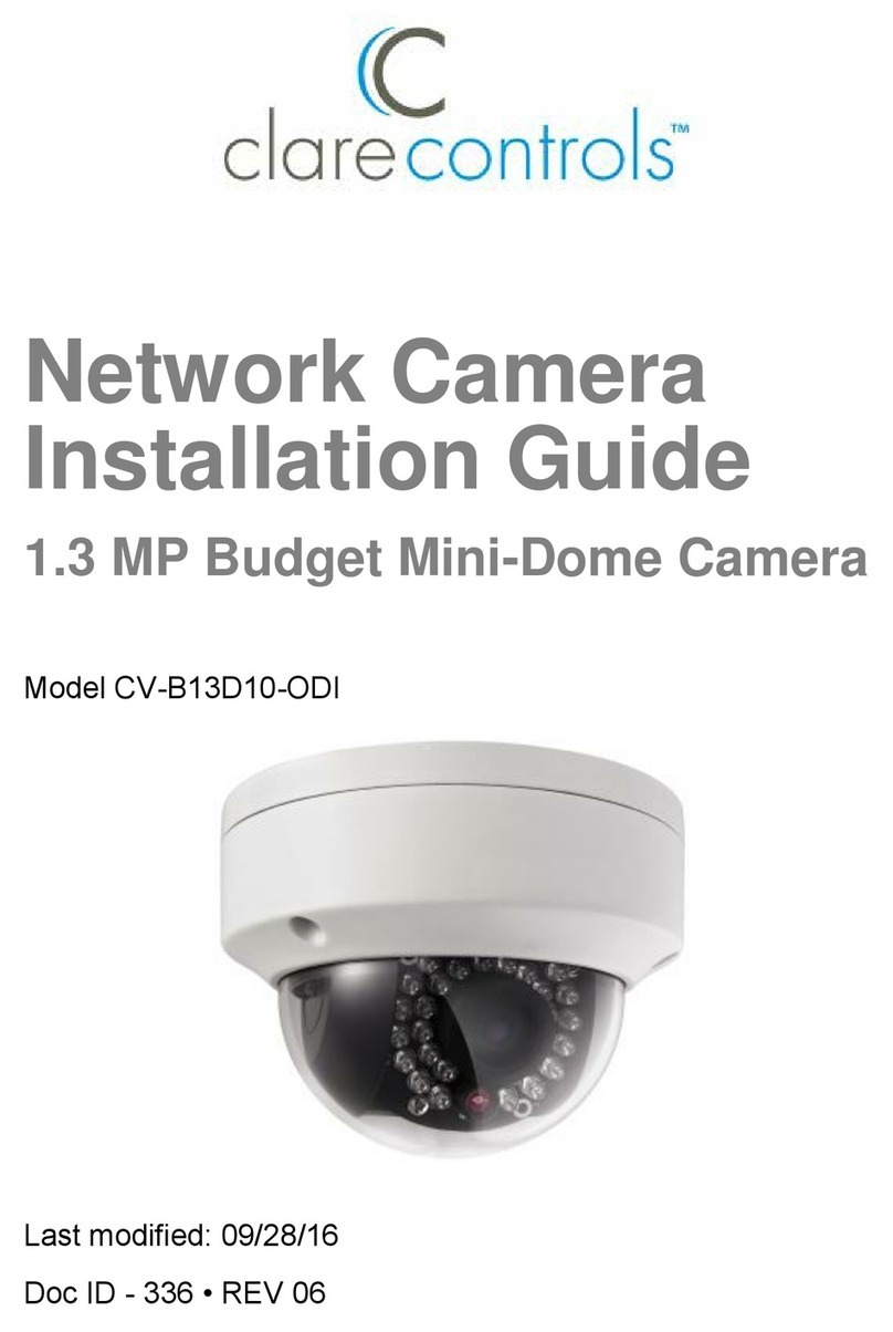 Clare Controls CV-B13D10-ODI User manual