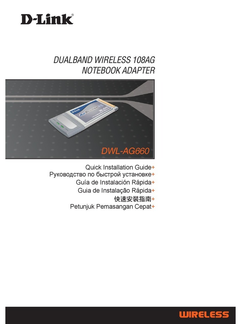 D-Link AirPremier AG DWL-AG660 User manual
