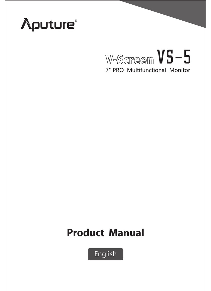 Aputure V-SCREEN VS-5 User manual